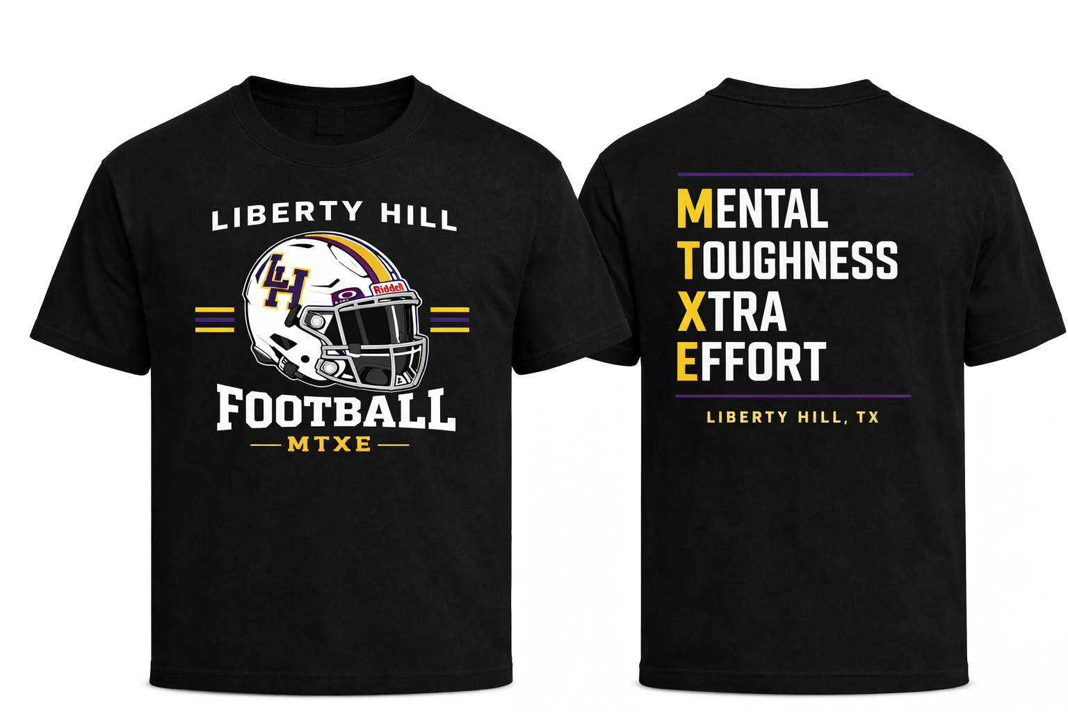 Liberty Hill fundraiser shirt design